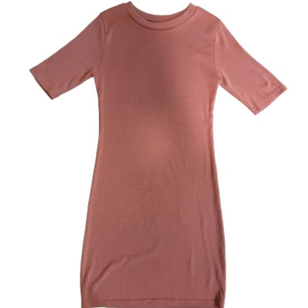 pink mini dress